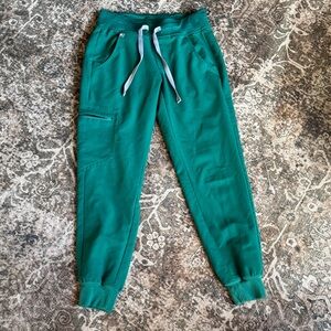 Figs Hunter green joggers women’s
